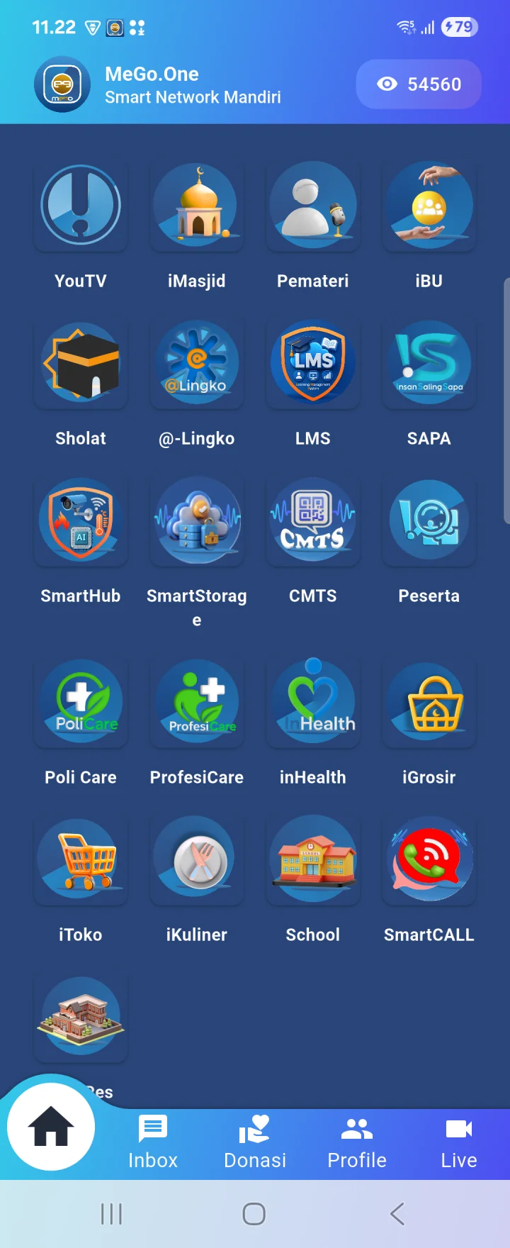 Otentikasi Akun SmartCall via MeGo Apps